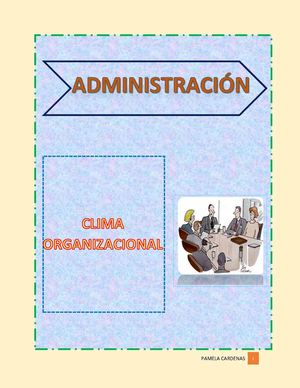 Revista Clima Organizacional