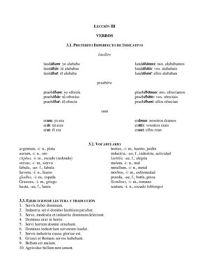 004 Lección III VERBOS