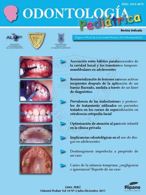 Odontopediatria 2015 Ucv Piura