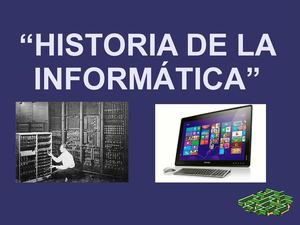 Historia De La Infor