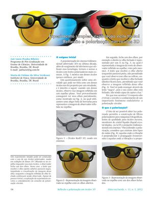 Experimento Simples, Explicação Nem Tanto Reflexão E Polarização Em óCulos 3d