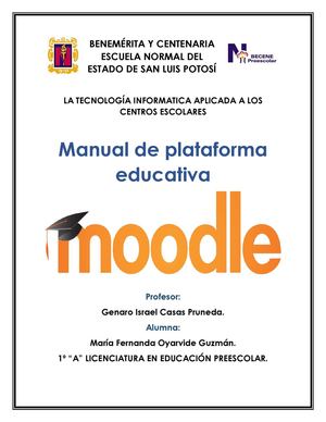 Manual Moodle