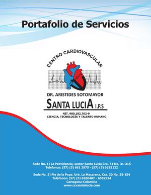 Porafolio De Servicios Centro Cardiovascular