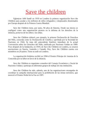 08 Save The Children