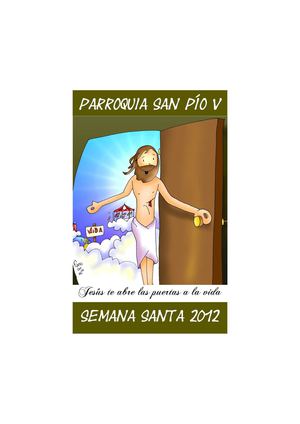 Calendario Semana Santa