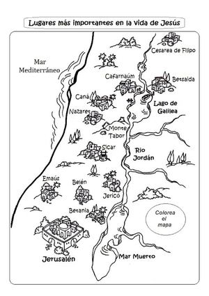 MAPA LUGARES JESUS