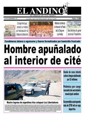 Diario El Andino - 16 De Febrero De 2015