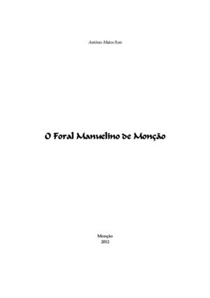 Foral Manuelino de Monção