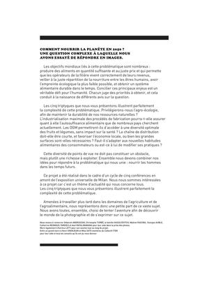 Nourrir la PLanète. Expo photos ISARA-Lyon