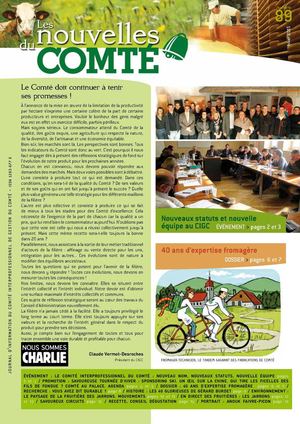 Les Nouvelles du Comté n°89 - Hiver 2015
