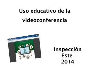 Uso Educativo De La Videoconferencia