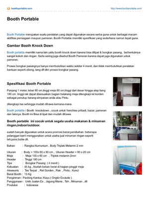 Boothportable Com Booth Portable