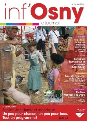 Inf'Osny n°75 - Juin 2010