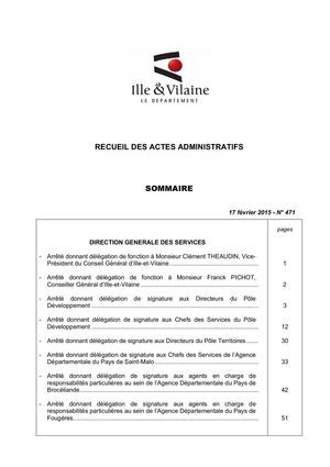 Raa N°471 Cp 26 Janvier Et Arretes