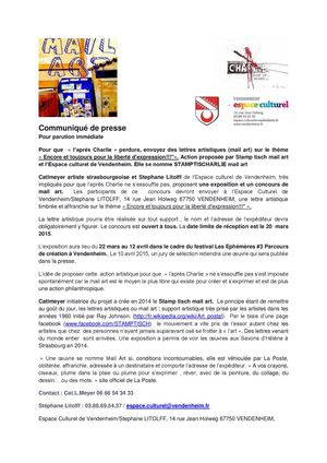 Communiqué De Presse Mail