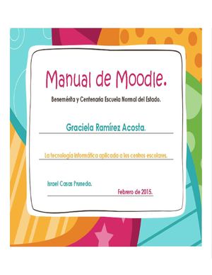 Manual De Moodle