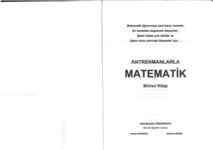 Antremanlarla Matematik 1. Kitap