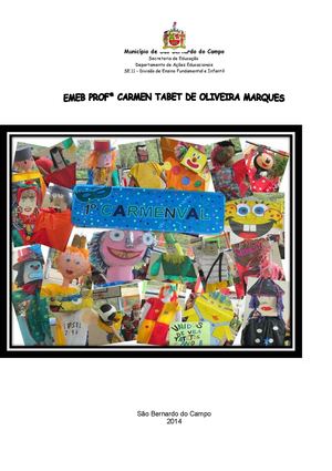 PPP EMEB Profª Carmen Tabet de Oliveira Marques 2014