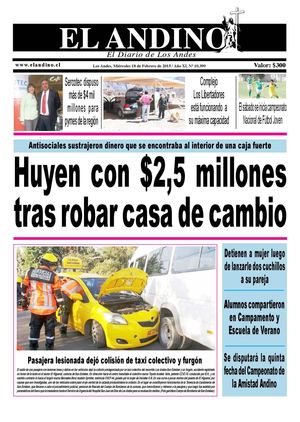 Diario El Andino - 18 De Febrero De 2015