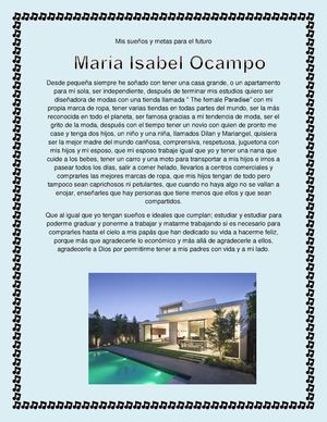 Mis Sueños Y Metas Para El Futuro