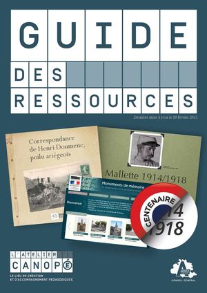 Guide des ressources de l'Atelier Canopé de Foix