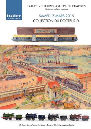 CHEMIN DE FER ECARTEMENT O - Collection du Dr D. - Samedi 07 mars 2015 à 10H ET 14H: