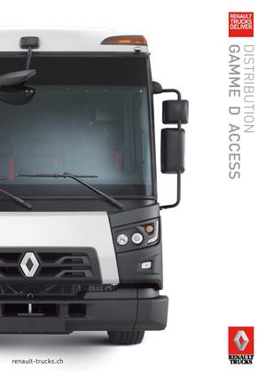 Renault Trucks Gamme D Access Distribution Ch Suisse