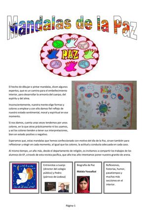 Mandalas De La Paz 2015