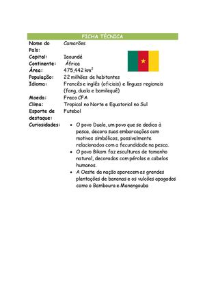 Projeto Copa Do Mundo De 2014 Ficha Técnica