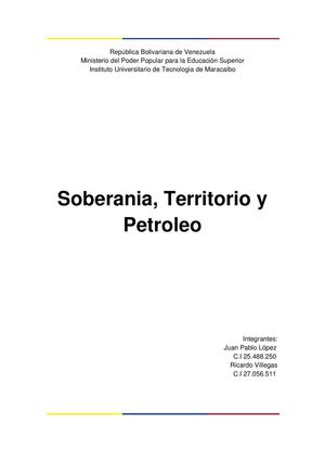Soberania Territorio Y Petroleo2