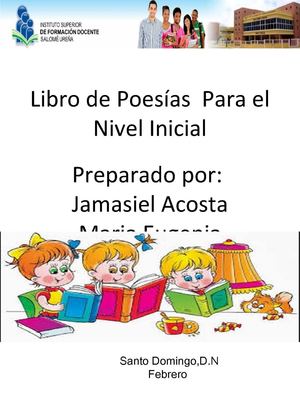 Libro De Poesías Para El Nivel Inicial