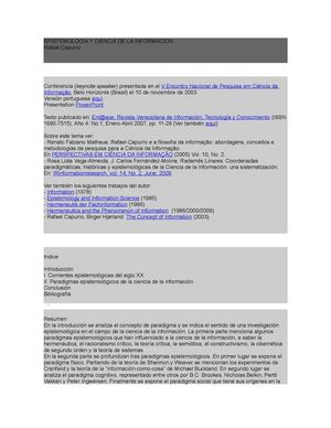 Epistemologia