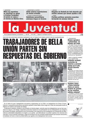 TRABAJADORES DE BELLA UNIÓN PARTEN SIN RESPUESTAS DEL GOBIERNO