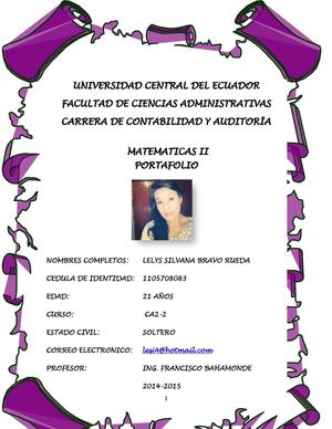 Silvana Bravo CA2- 2