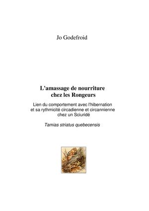 Amassage de nourriture (hoarding) chez les Rongeurs