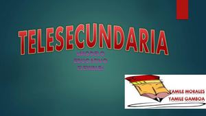 Telesecundaria Yamiles