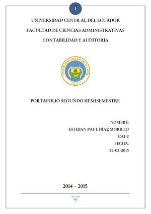Portafolio Segundo Hemisemestre CA1-2 Esteban Díaz Morillo