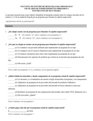 Encuesta Jugueton Sa Equipo Emprendedores