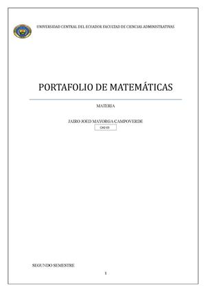 Portafolio De Virtual De Matematicas J Mayorga Ca2