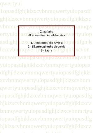 Elkarreraginezko Eleberriak