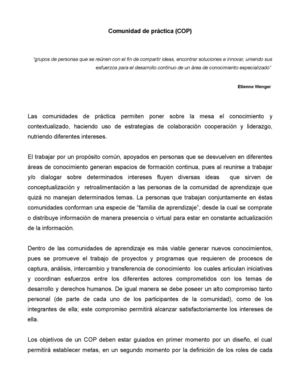 Reflexión Cop