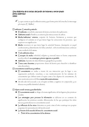 Silvia Alderoqui 1990 Resumen