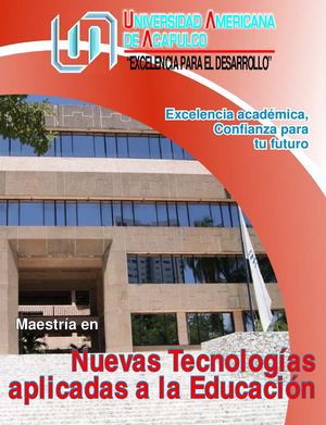 Maestría En Nuevas Tecnologias Aplicadas A La Educación