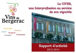 CIVRB - Rapport Activite 2013-2014