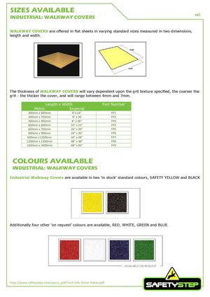 Safety Step Non Slip Walkway Covers