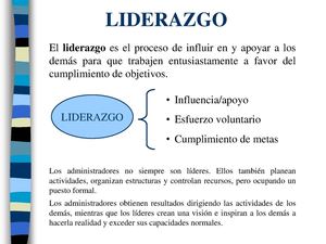 Liderazgo