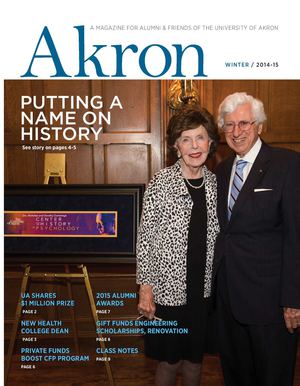 Akron magazine | Winter 2014-15