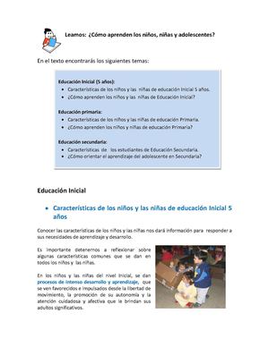 6 00. Caracteristicas Niñas Niños