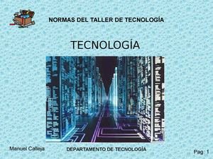 Normas del Taller de Tecnología