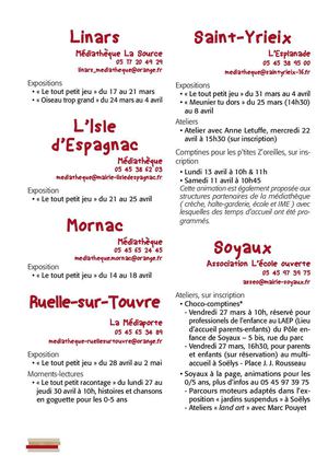 Programme Petites Oreilles en Goguettes